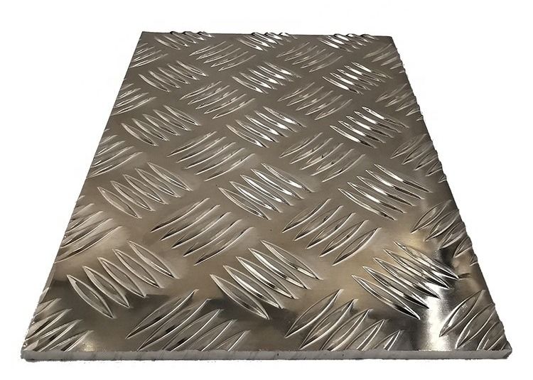 5 Bar Tread Plate Aluminum Plate