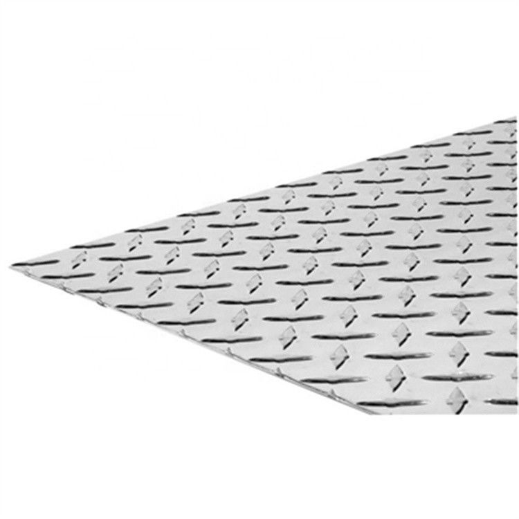 2mm Thickness 5754 4x8 Aluminum Diamond Plate Sheets